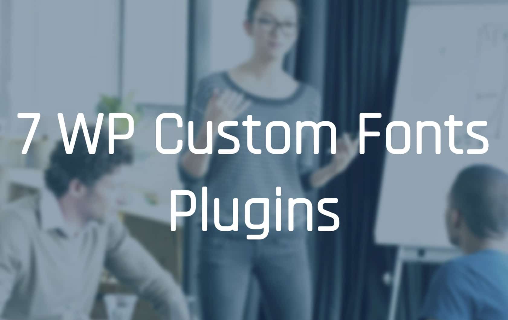 WordPress Custom Fonts